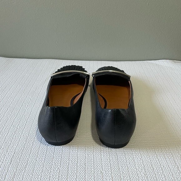 Franco Sarto Black Leather Loafers, size 8.5 - Picture 5 of 8